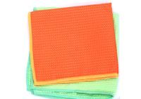 Different Sizes Mesh of Waffle Microfiber Cloth